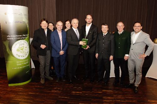 L'assessore regionale alle Risorse agricole Cristiano Shaurli alla 9. edizione del Concours mondial du Sauvignon in corso di svolgimento a Graz (Austria)